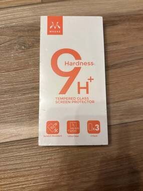 Mkeke 9H+ Tempered Glass Screen Protector 3-Pack for iPhone 16 6.1 inch